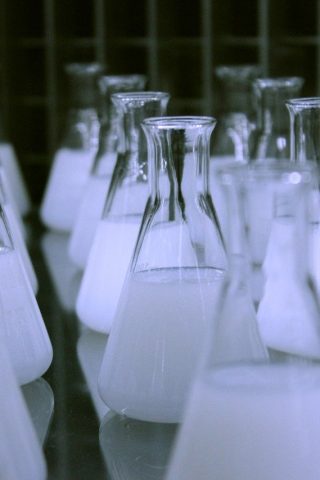 flasks, erlenmeyer, chemistry